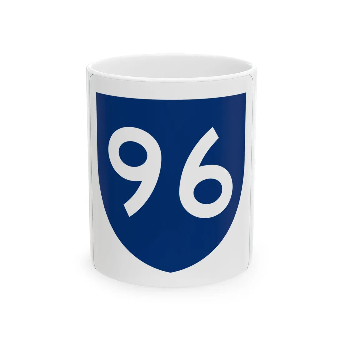 PR primary 96 (Puerto Rico) (Road Sign) White Coffee Mug 11oz - Go Mug Yourself