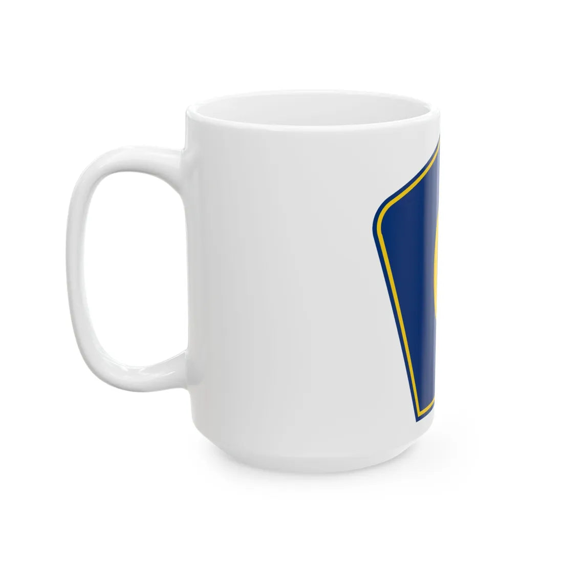 PR secondary 0 (Puerto Rico) (Road Sign) White Coffee Mug - Go Mug Yourself