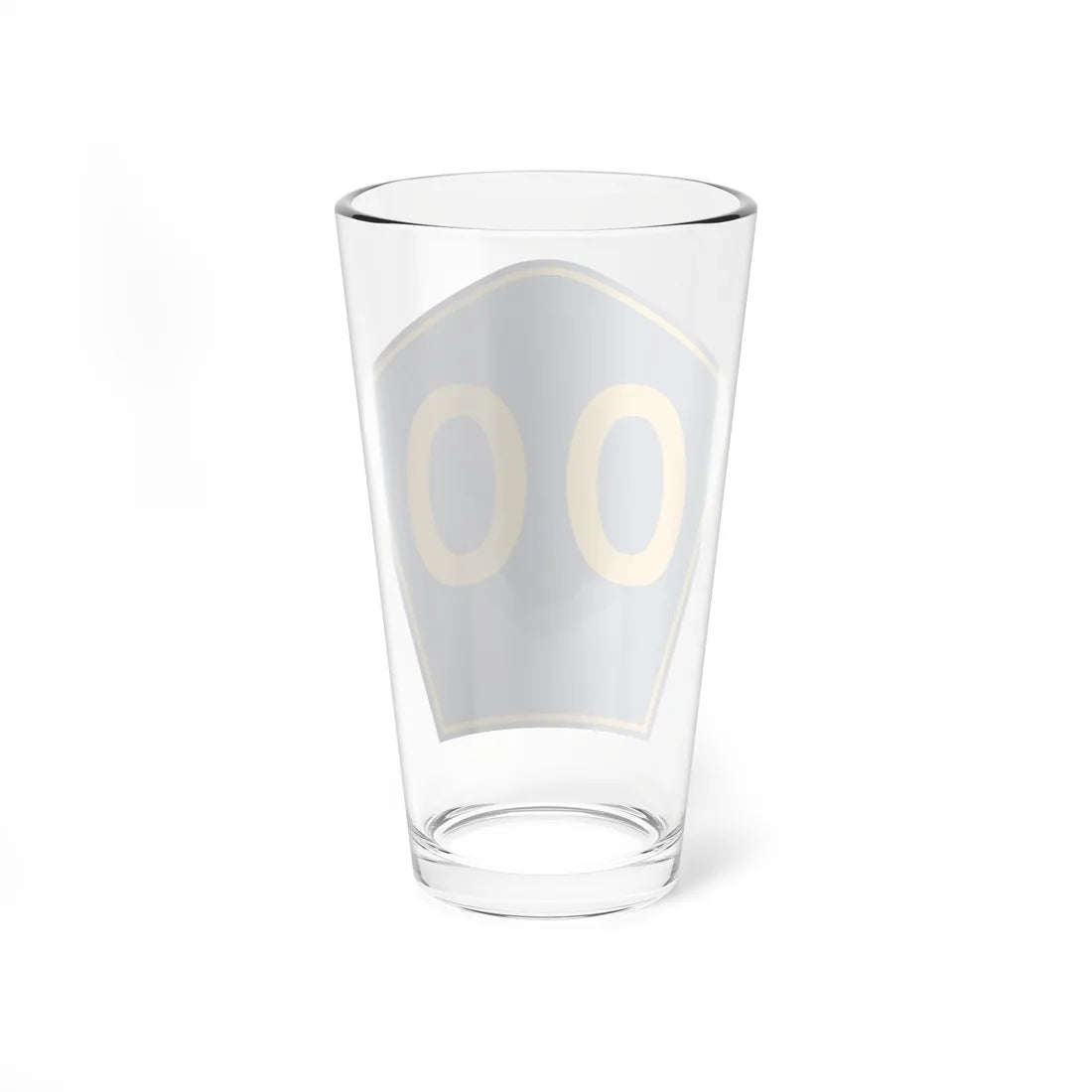 PR secondary 00 (Puerto Rico) (Road Sign) Pint Glass 16oz - Go Mug Yourself