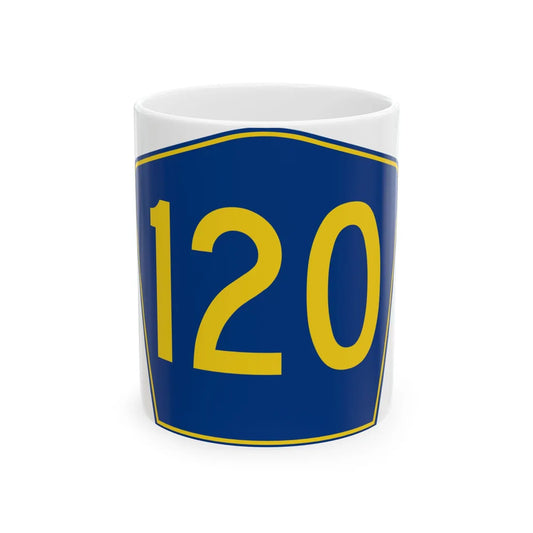 PR secondary 120 (Puerto Rico) (Road Sign) White Coffee Mug 11oz - Go Mug Yourself