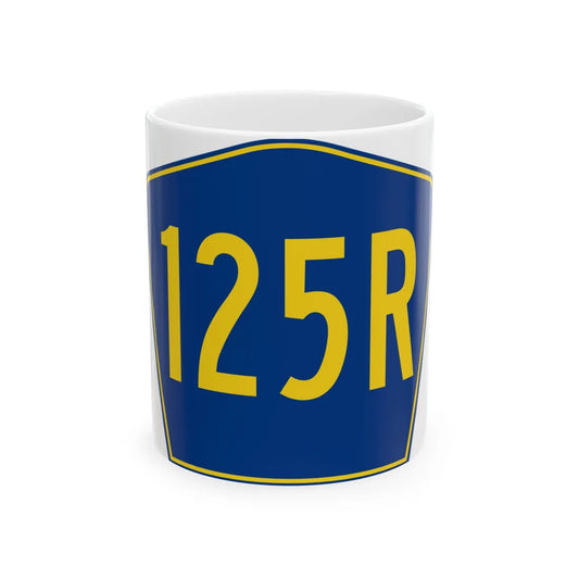 PR secondary 125R (Puerto Rico) (Road Sign) White Coffee Mug 11oz - Go Mug Yourself