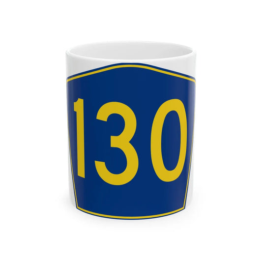 PR secondary 130 (Puerto Rico) (Road Sign) White Coffee Mug 11oz - Go Mug Yourself