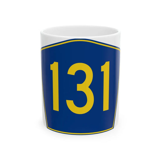 PR secondary 131 (Puerto Rico) (Road Sign) White Coffee Mug 11oz - Go Mug Yourself