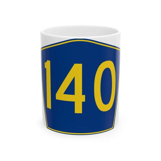 PR secondary 140 (Puerto Rico) (Road Sign) White Coffee Mug 11oz - Go Mug Yourself