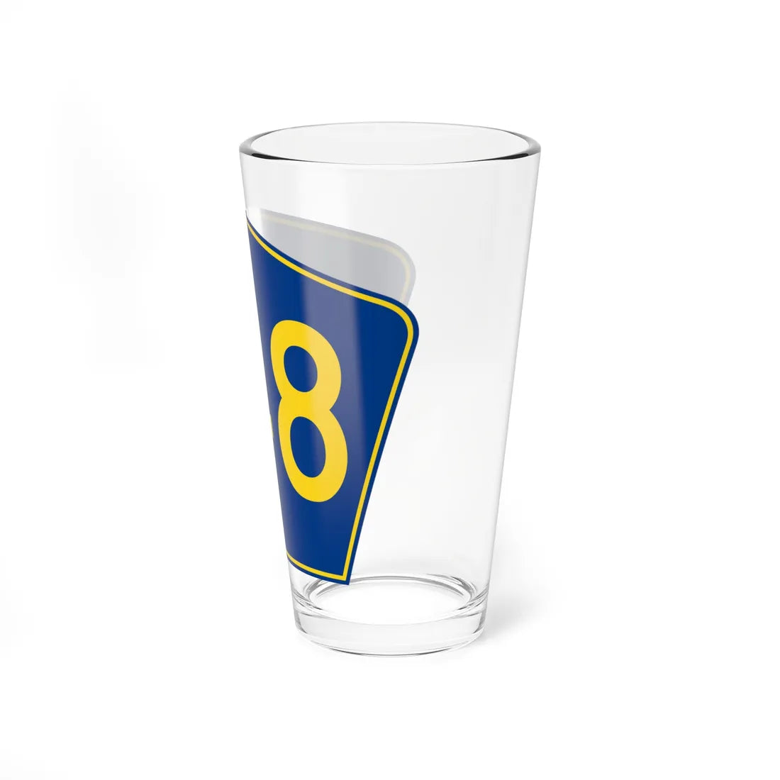 PR secondary 148 (Puerto Rico) (Road Sign) Pint Glass 16oz - Go Mug Yourself