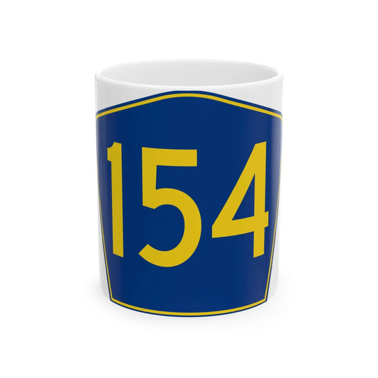 PR secondary 154 (Puerto Rico) (Road Sign) White Coffee Mug 11oz - Go Mug Yourself