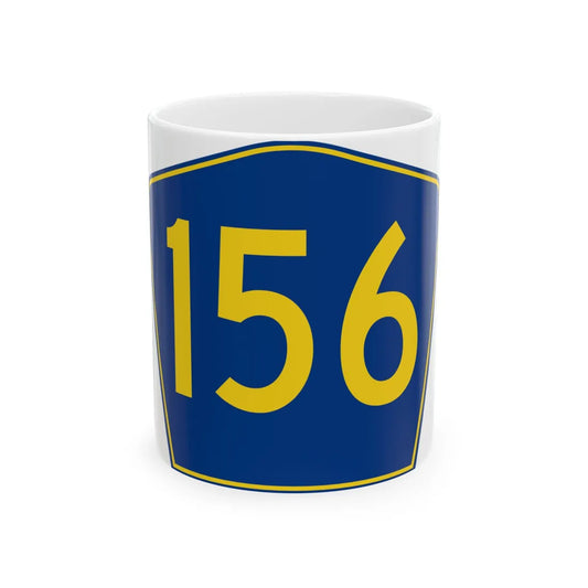 PR secondary 156 (Puerto Rico) (Road Sign) White Coffee Mug 11oz - Go Mug Yourself