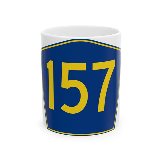 PR secondary 157 (Puerto Rico) (Road Sign) White Coffee Mug 11oz - Go Mug Yourself