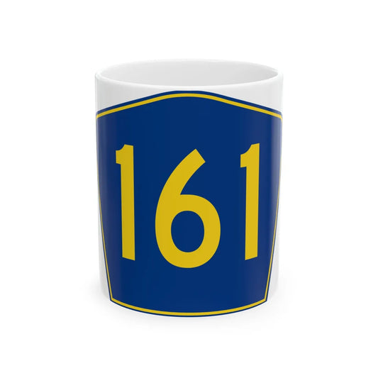 PR secondary 161 (Puerto Rico) (Road Sign) White Coffee Mug 11oz - Go Mug Yourself