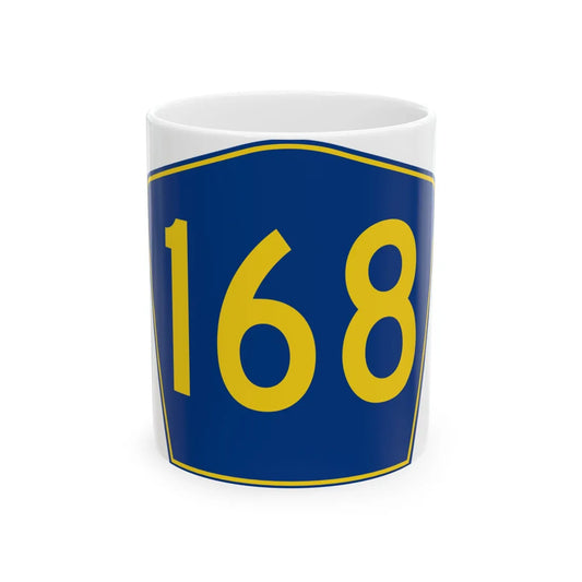PR secondary 168 (Puerto Rico) (Road Sign) White Coffee Mug 11oz - Go Mug Yourself