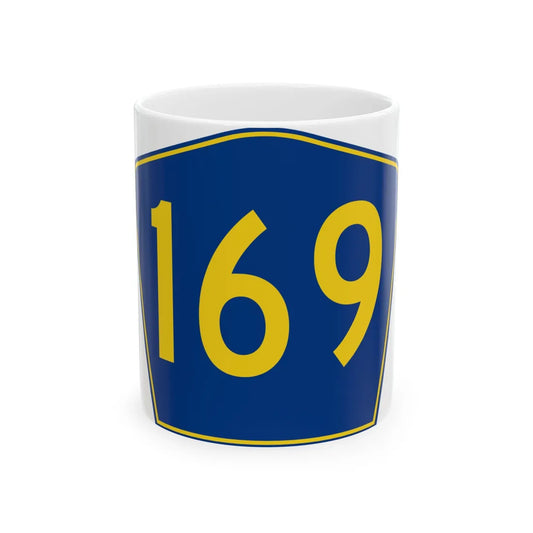 PR secondary 169 (Puerto Rico) (Road Sign) White Coffee Mug 11oz - Go Mug Yourself