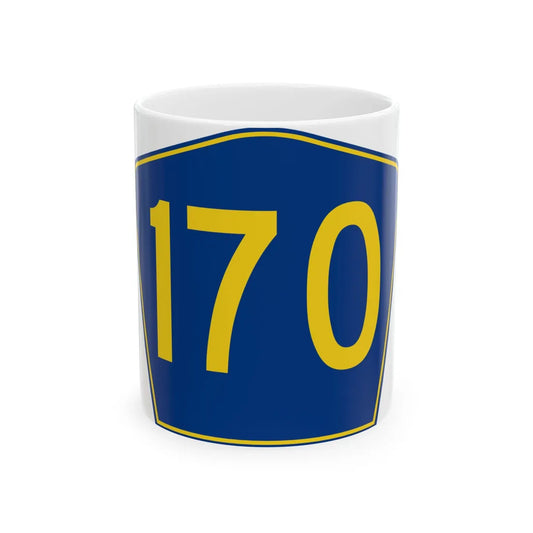PR secondary 170 (Puerto Rico) (Road Sign) White Coffee Mug 11oz - Go Mug Yourself