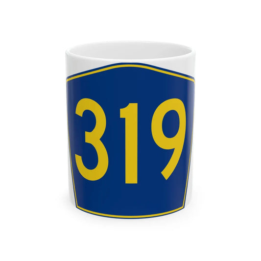 PR secondary 319 (Puerto Rico) (Road Sign) White Coffee Mug 11oz - Go Mug Yourself