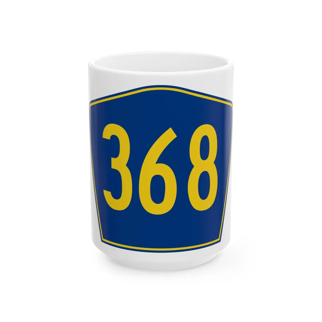 PR secondary 368 (Puerto Rico) (Road Sign) White Coffee Mug 15oz - Go Mug Yourself