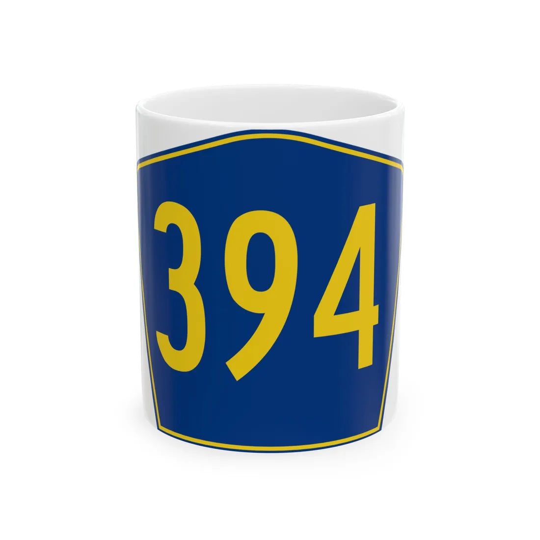 PR secondary 394 (Puerto Rico) (Road Sign) White Coffee Mug 11oz - Go Mug Yourself