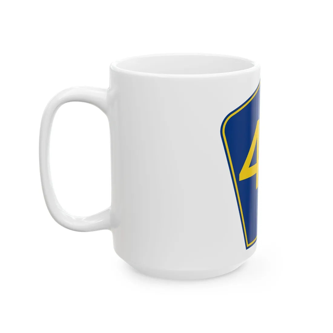 PR secondary 40 (Puerto Rico) (Road Sign) White Coffee Mug - Go Mug Yourself