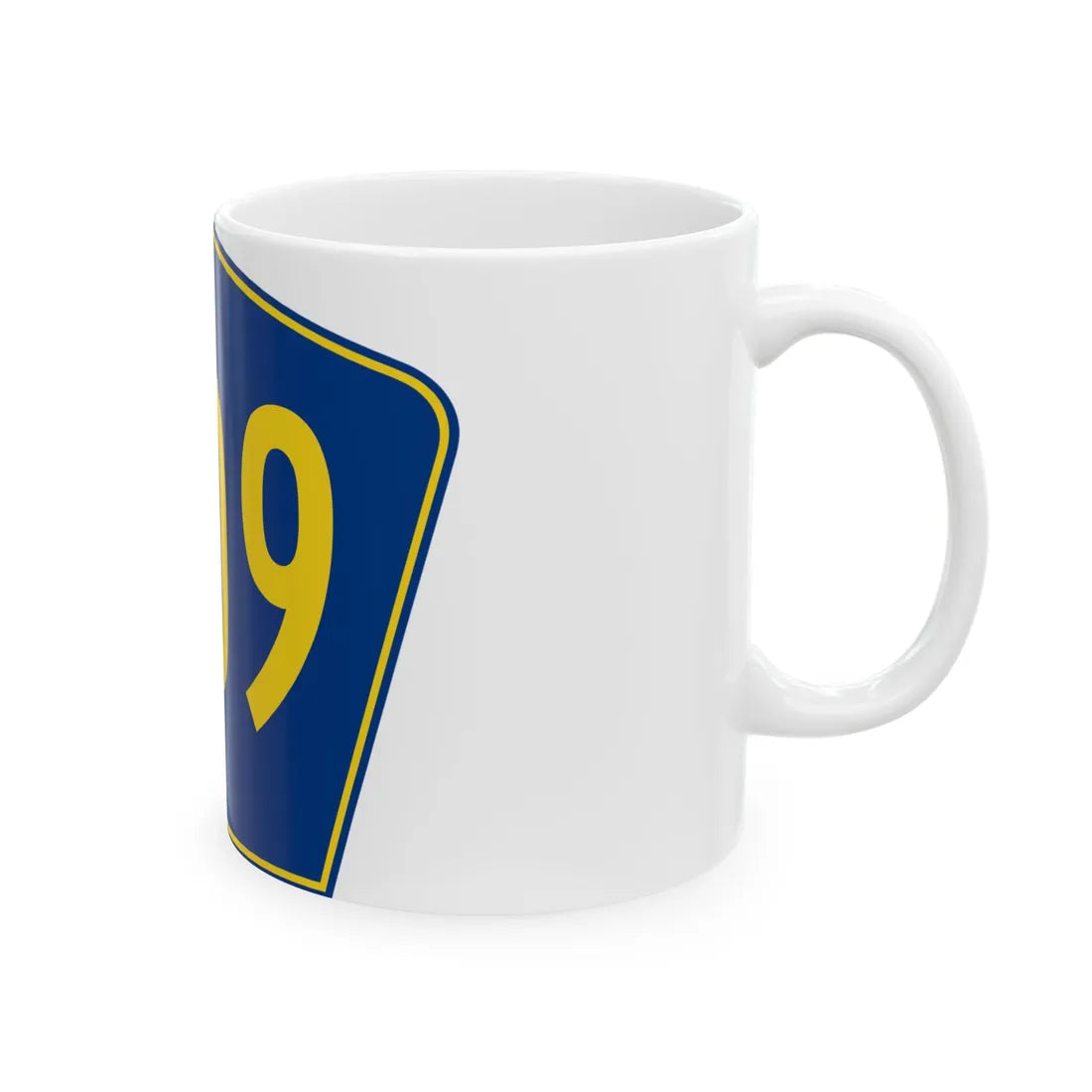 PR secondary 409 (Puerto Rico) (Road Sign) White Coffee Mug - Go Mug Yourself