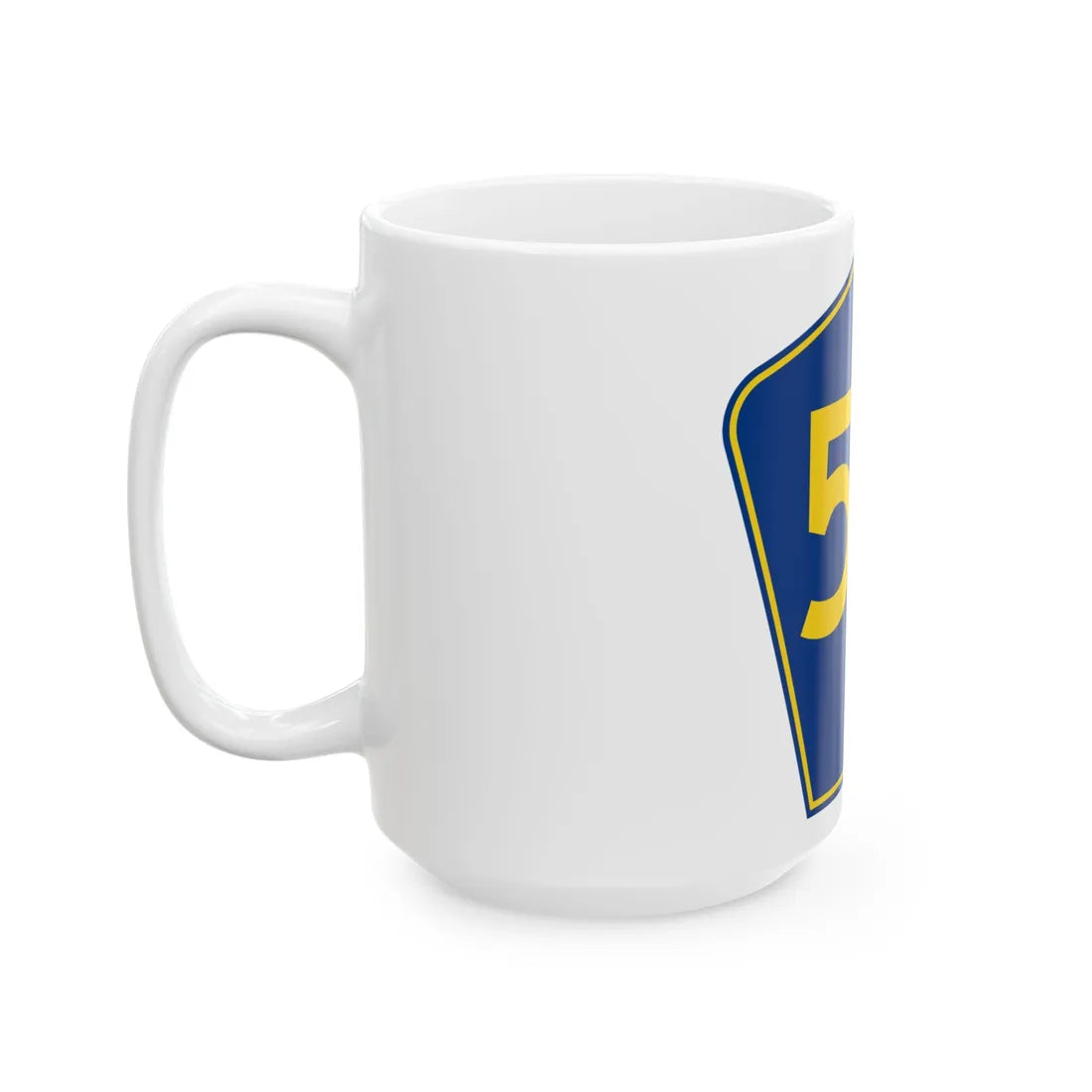 PR secondary 53 (Puerto Rico) (Road Sign) White Coffee Mug - Go Mug Yourself