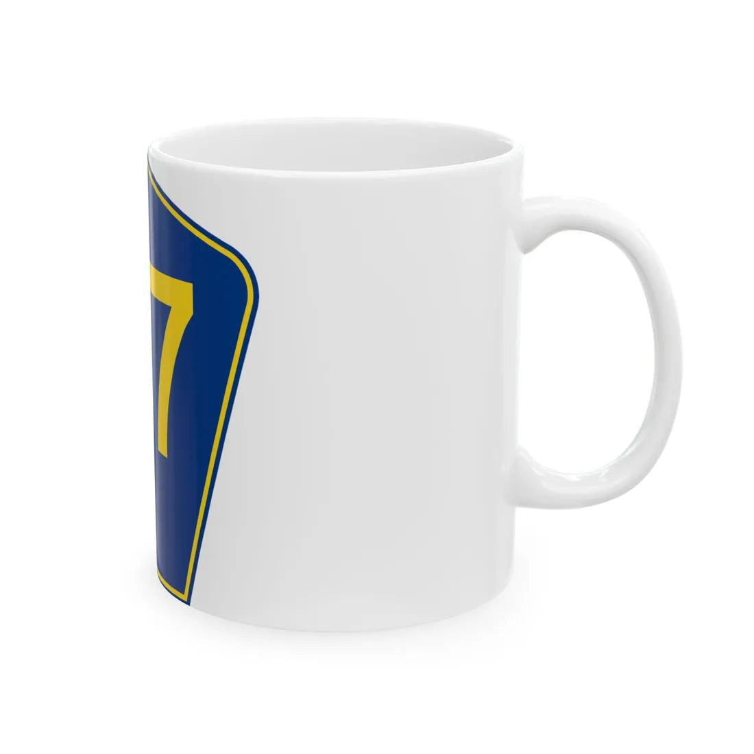 PR secondary 57 (Puerto Rico) (Road Sign) White Coffee Mug - Go Mug Yourself