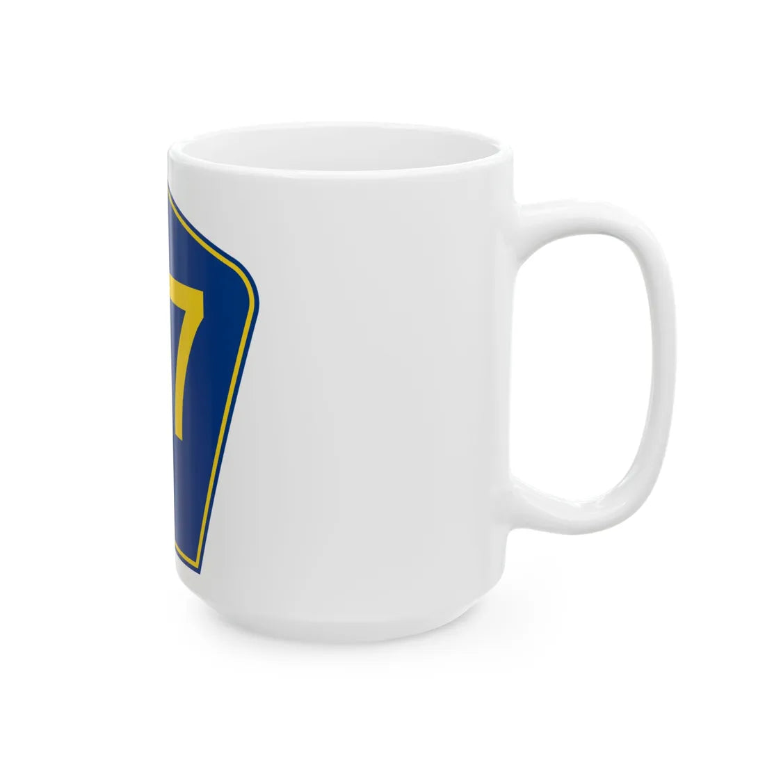 PR secondary 57 (Puerto Rico) (Road Sign) White Coffee Mug - Go Mug Yourself
