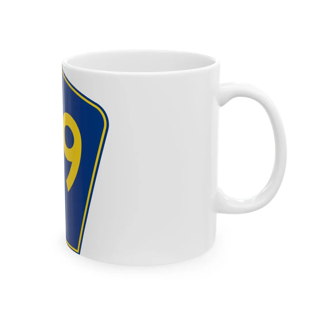 PR secondary 59 (Puerto Rico) (Road Sign) White Coffee Mug - Go Mug Yourself