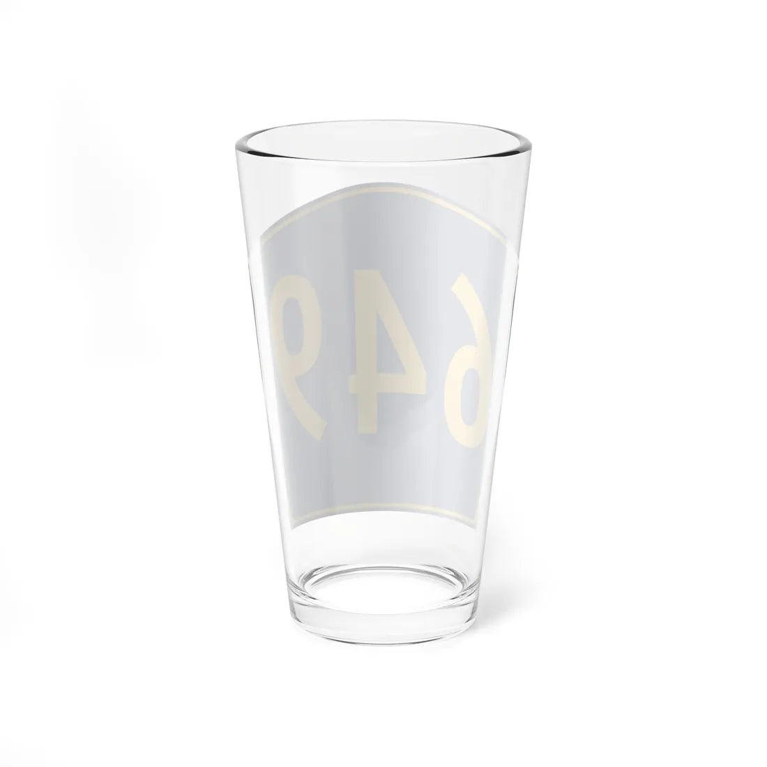 PR secondary 649 (Puerto Rico) (Road Sign) Pint Glass 16oz - Go Mug Yourself