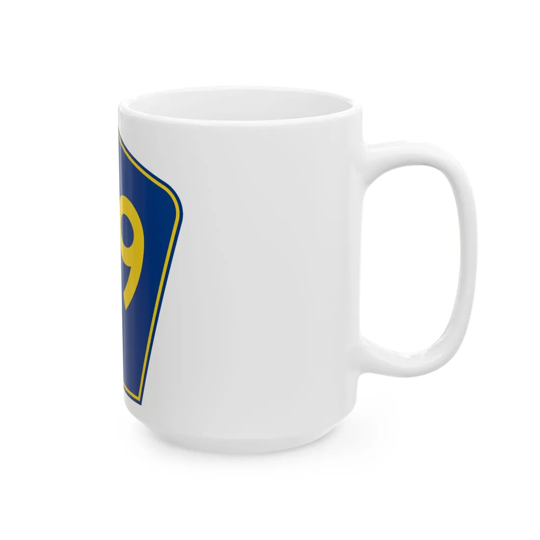 PR secondary 69 (Puerto Rico) (Road Sign) White Coffee Mug - Go Mug Yourself