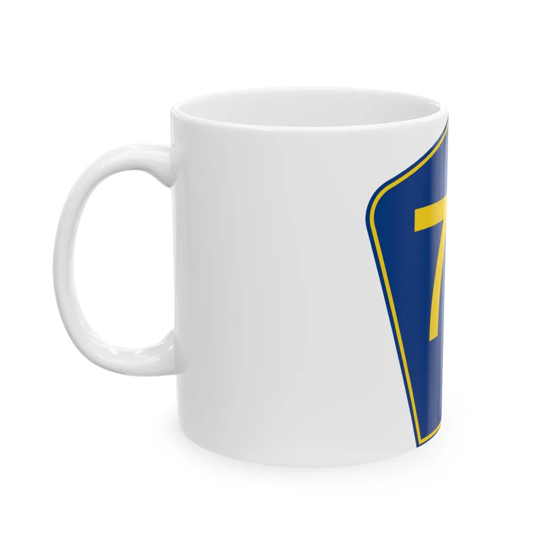 PR secondary 72 (Puerto Rico) (Road Sign) White Coffee Mug - Go Mug Yourself