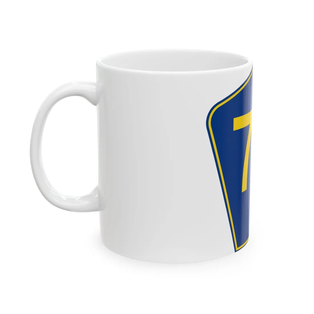 PR secondary 74 (Puerto Rico) (Road Sign) White Coffee Mug - Go Mug Yourself