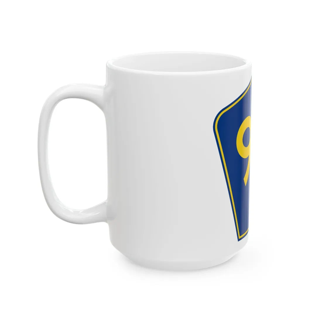 PR secondary 92 (Puerto Rico) (Road Sign) White Coffee Mug - Go Mug Yourself