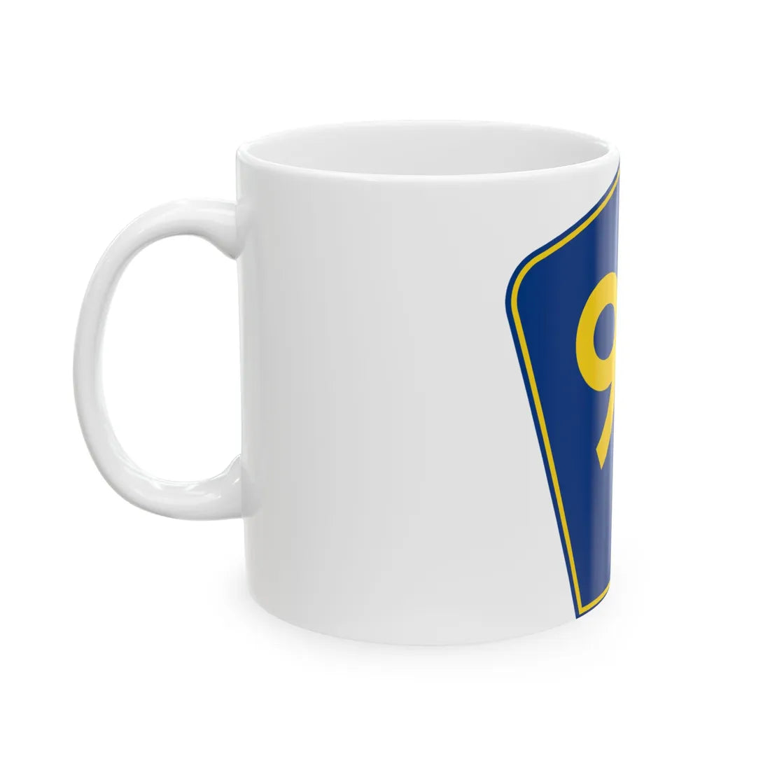 PR secondary 97 (Puerto Rico) (Road Sign) White Coffee Mug - Go Mug Yourself