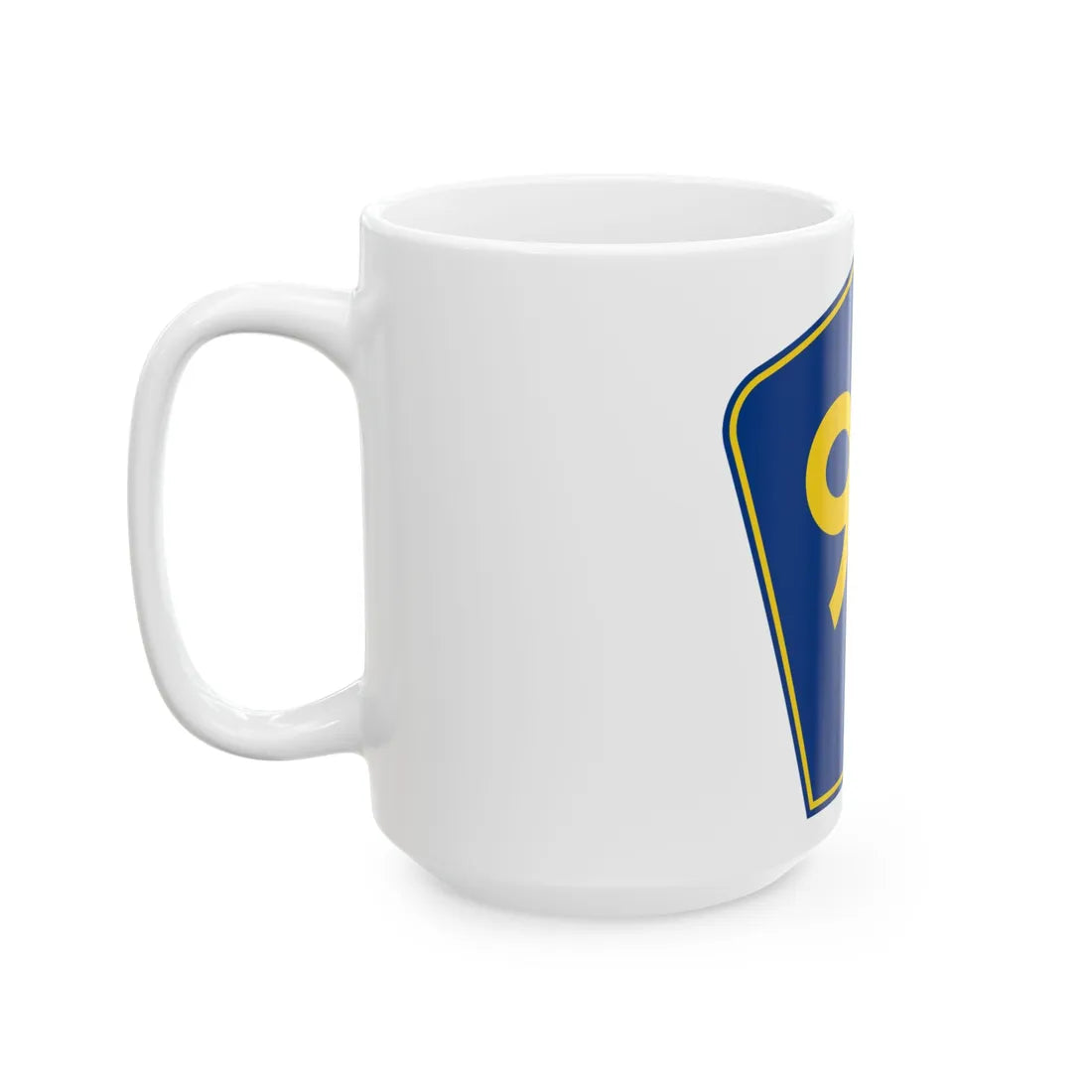 PR secondary 97 (Puerto Rico) (Road Sign) White Coffee Mug - Go Mug Yourself