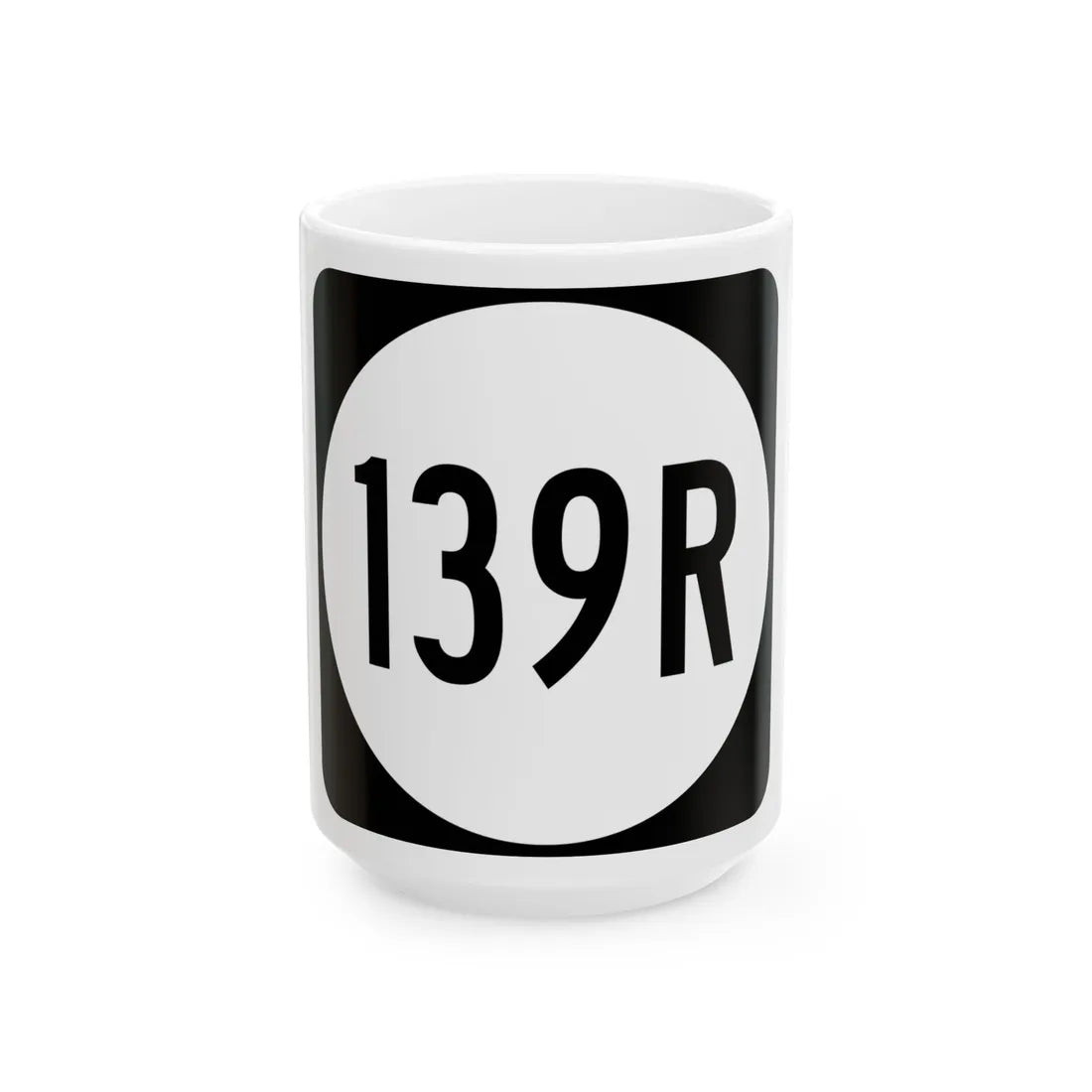 PR tertiary 139R (Puerto Rico) (Road Sign) White Coffee Mug 15oz - Go Mug Yourself