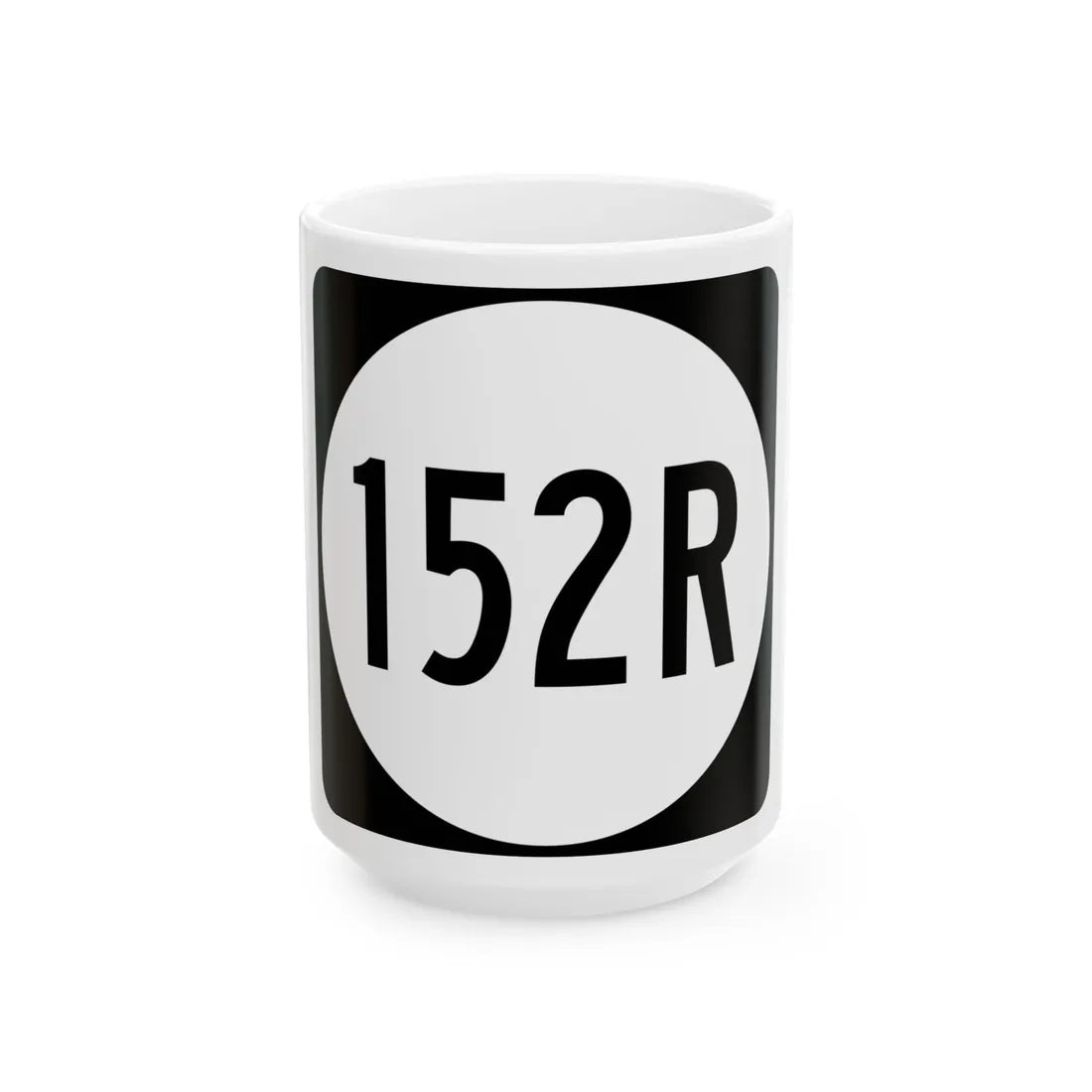 PR tertiary 152R (Puerto Rico) (Road Sign) White Coffee Mug 15oz - Go Mug Yourself