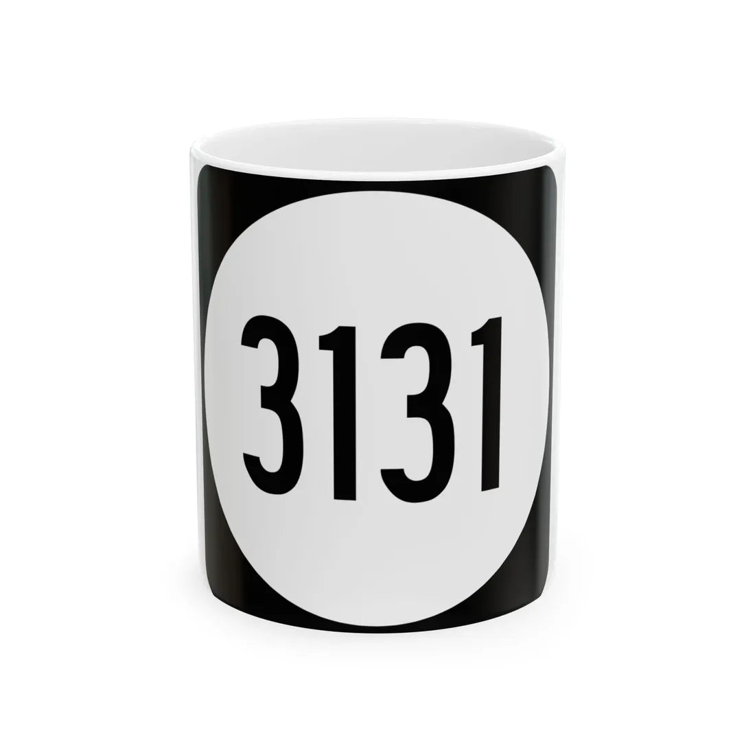 PR tertiary 3131 (Puerto Rico) (Road Sign) White Coffee Mug 11oz - Go Mug Yourself