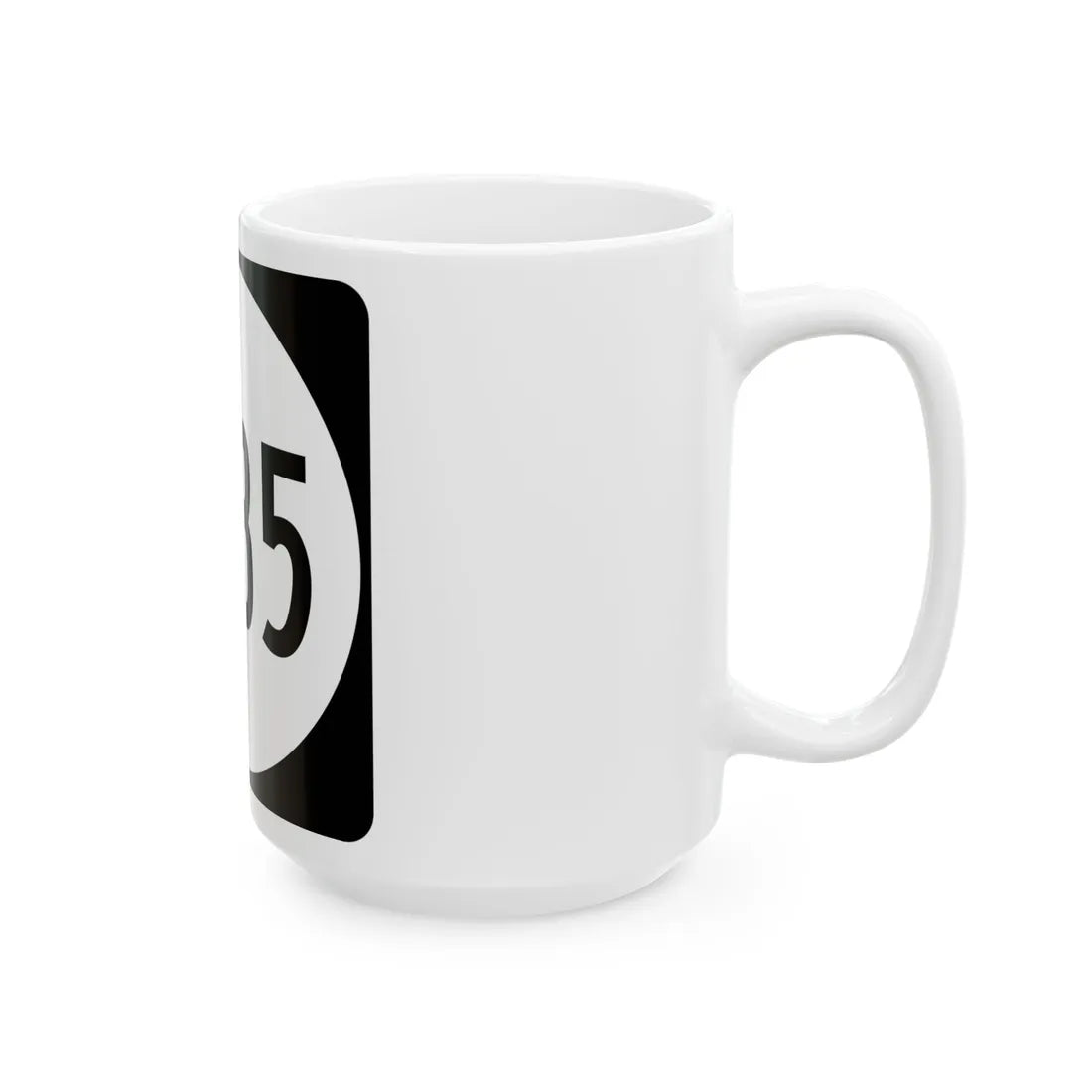 PR tertiary 3335 (Puerto Rico) (Road Sign) White Coffee Mug - Go Mug Yourself