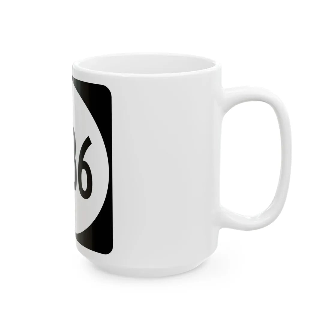 PR tertiary 3336 (Puerto Rico) (Road Sign) White Coffee Mug - Go Mug Yourself