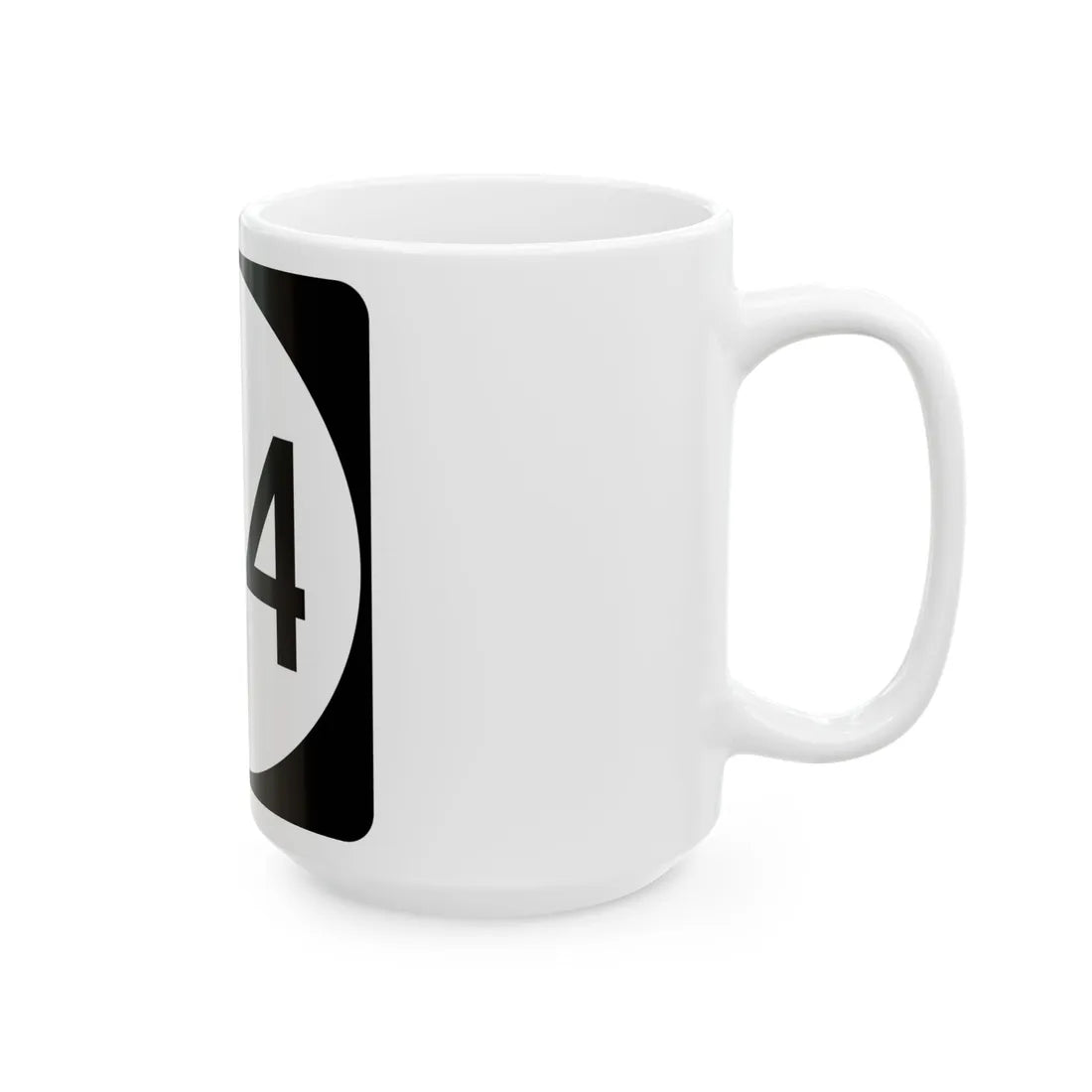 PR tertiary 414 (Puerto Rico) (Road Sign) White Coffee Mug - Go Mug Yourself