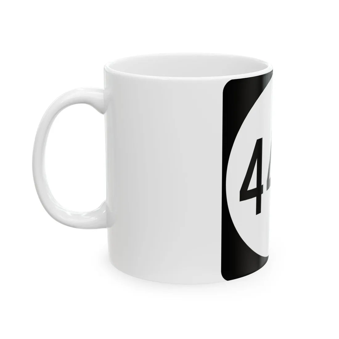 PR tertiary 4401 (Puerto Rico) (Road Sign) White Coffee Mug - Go Mug Yourself