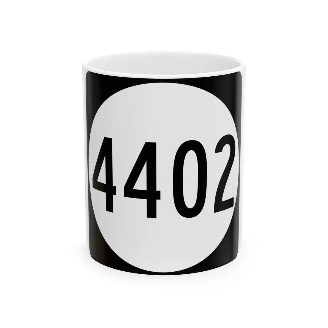 PR tertiary 4402 (Puerto Rico) (Road Sign) White Coffee Mug 11oz - Go Mug Yourself