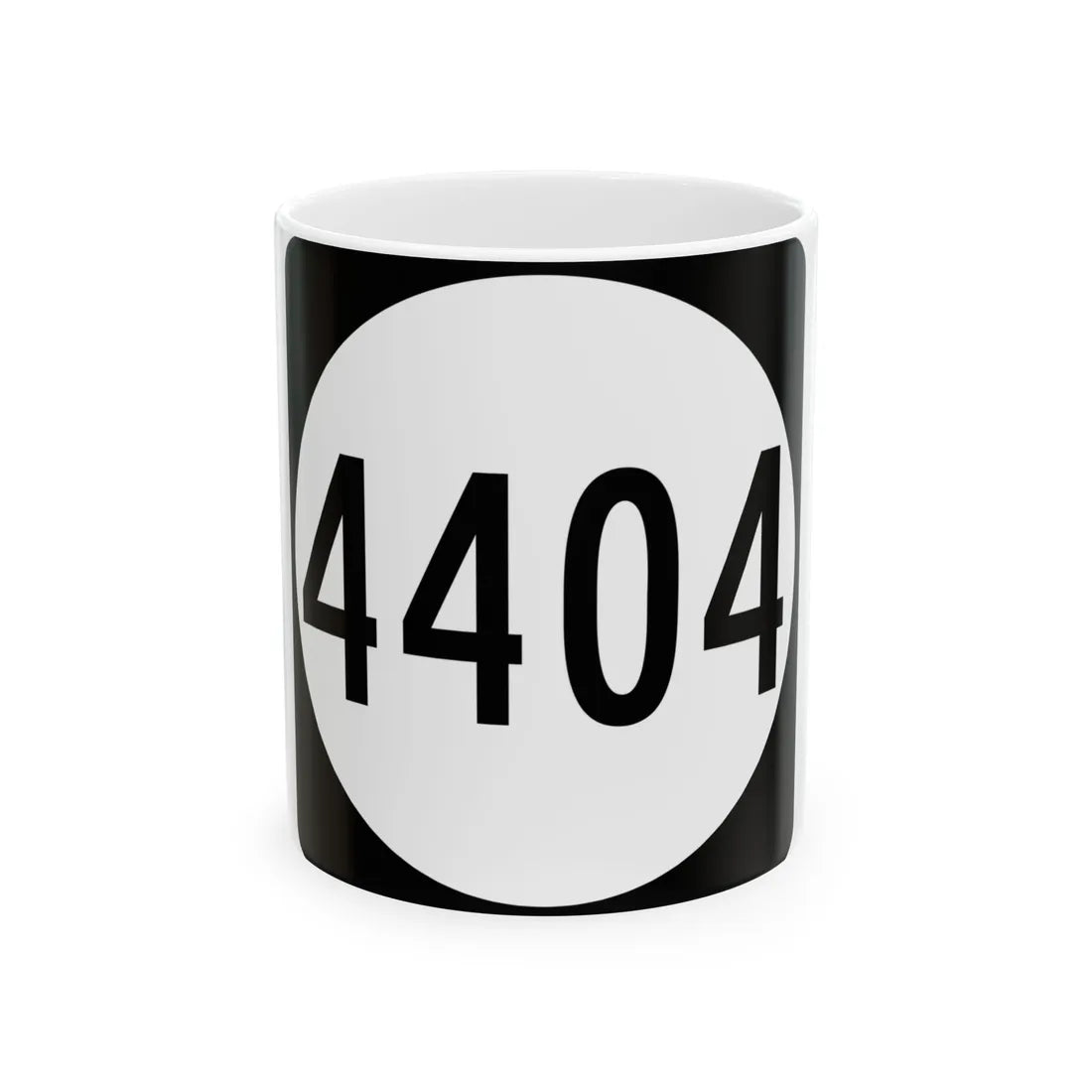 PR tertiary 4404 (Puerto Rico) (Road Sign) White Coffee Mug 11oz - Go Mug Yourself