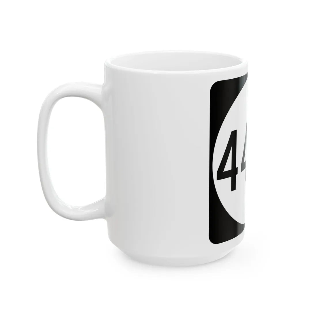PR tertiary 4404 (Puerto Rico) (Road Sign) White Coffee Mug - Go Mug Yourself