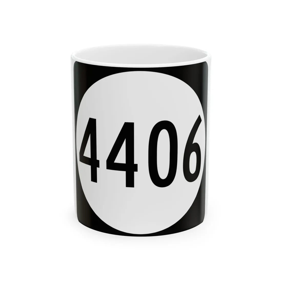 PR tertiary 4406 (Puerto Rico) (Road Sign) White Coffee Mug 11oz - Go Mug Yourself