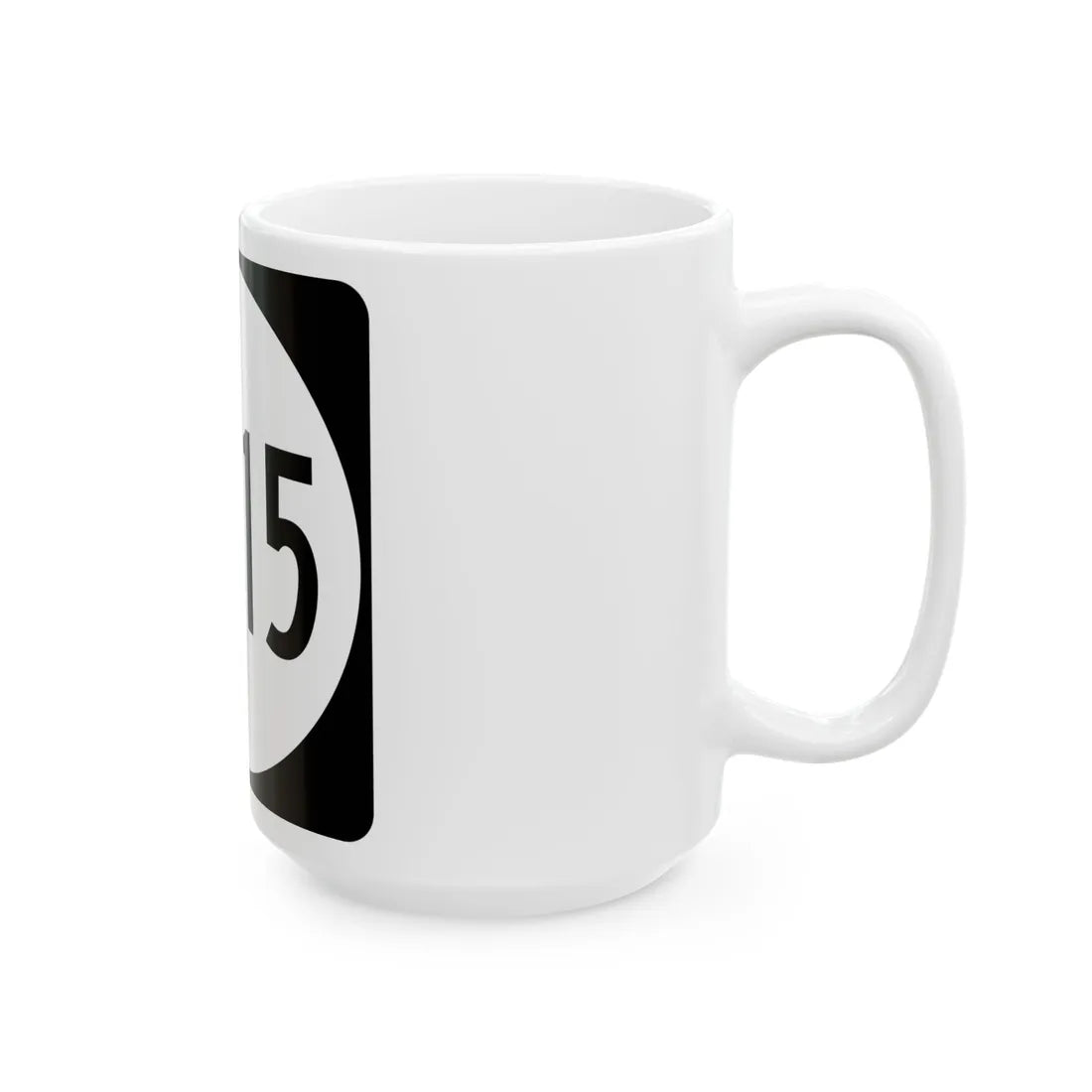 PR tertiary 4415 (Puerto Rico) (Road Sign) White Coffee Mug - Go Mug Yourself