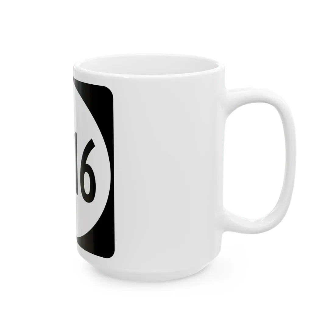 PR tertiary 4416 (Puerto Rico) (Road Sign) White Coffee Mug - Go Mug Yourself
