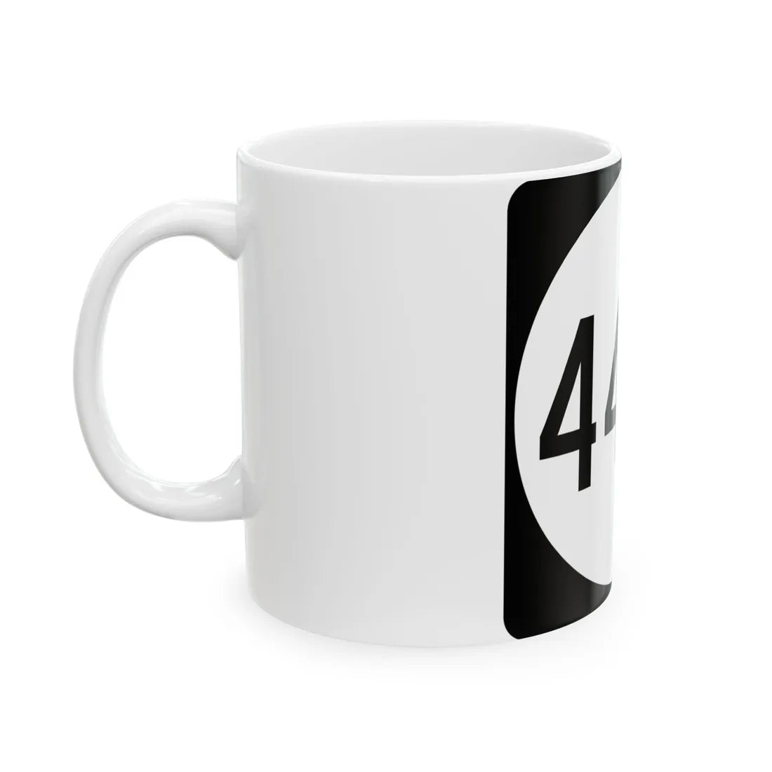 PR tertiary 4453 (Puerto Rico) (Road Sign) White Coffee Mug - Go Mug Yourself