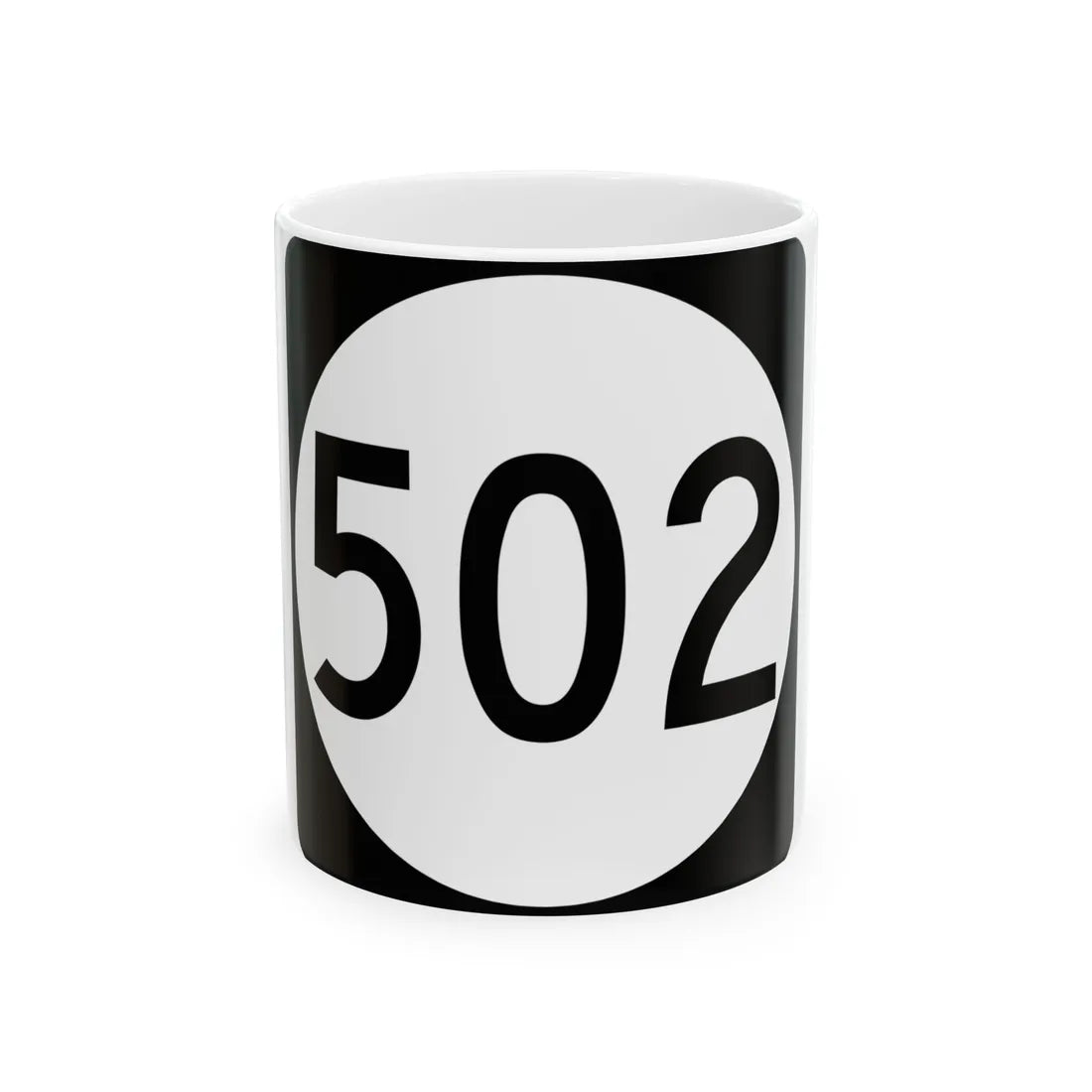 PR tertiary 502 (Puerto Rico) (Road Sign) White Coffee Mug 11oz - Go Mug Yourself
