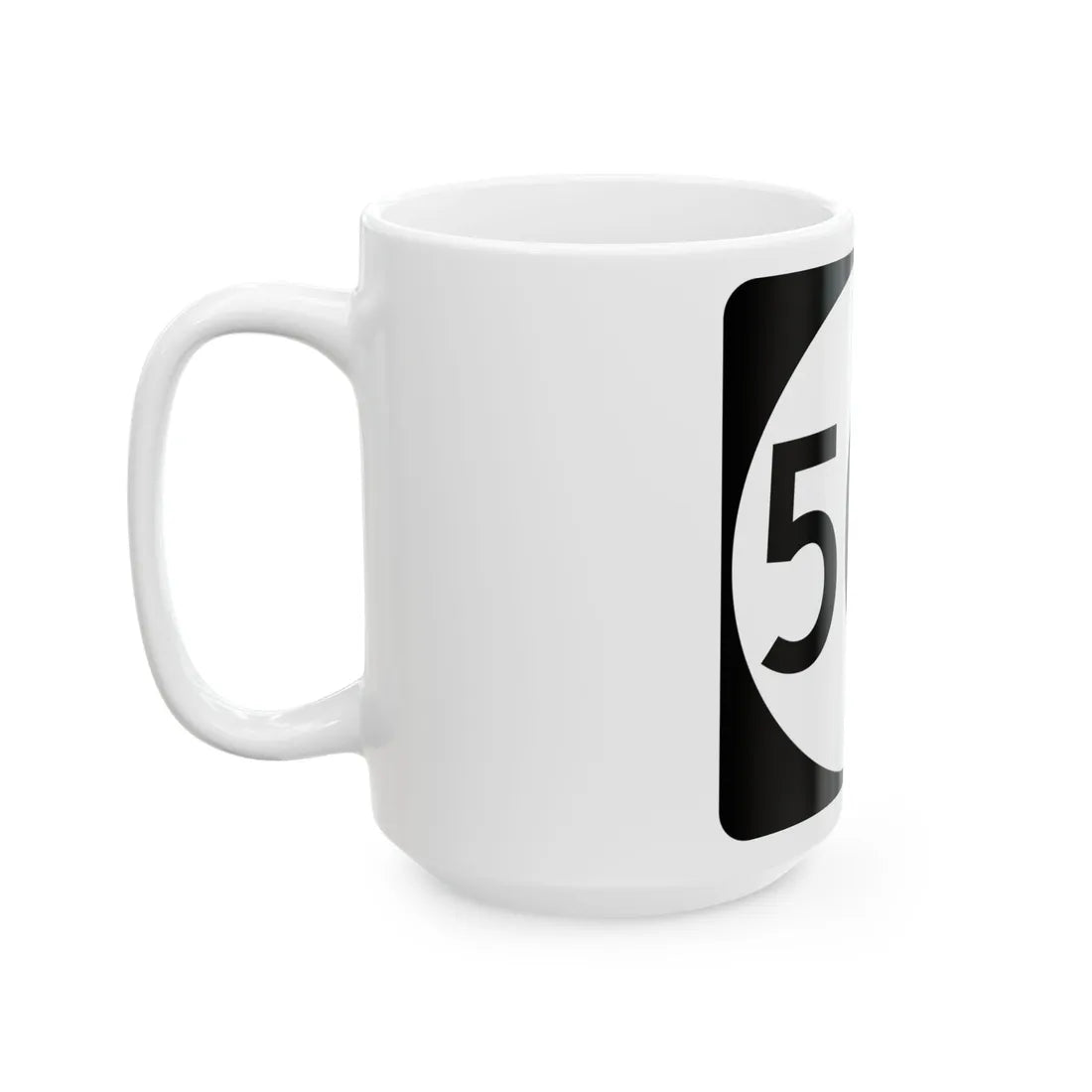 PR tertiary 502 (Puerto Rico) (Road Sign) White Coffee Mug - Go Mug Yourself