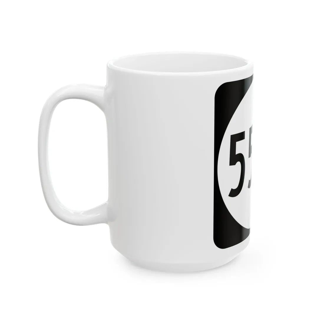 PR tertiary 5506 (Puerto Rico) (Road Sign) White Coffee Mug - Go Mug Yourself