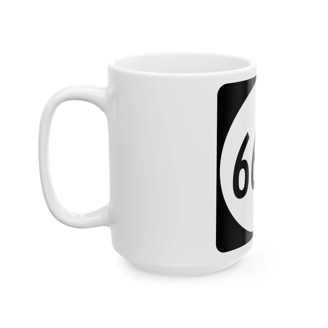 PR tertiary 6632 (Puerto Rico) (Road Sign) White Coffee Mug - Go Mug Yourself